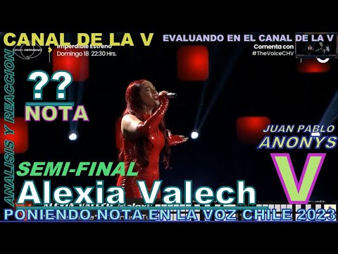 NOTA Semi-Final: Alexia Valech "TEAM ROYCE" - La bachata | The Voice Chile 2023
