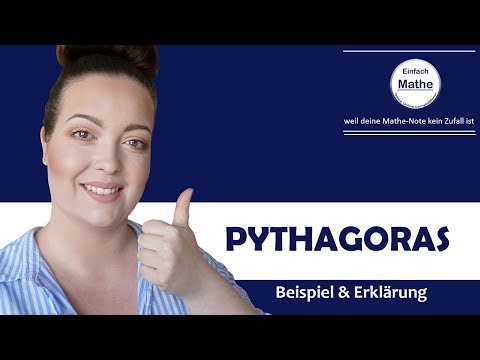 Der Satz des Pythagoras | Erklärung und Beispiel by einfach mathe!
