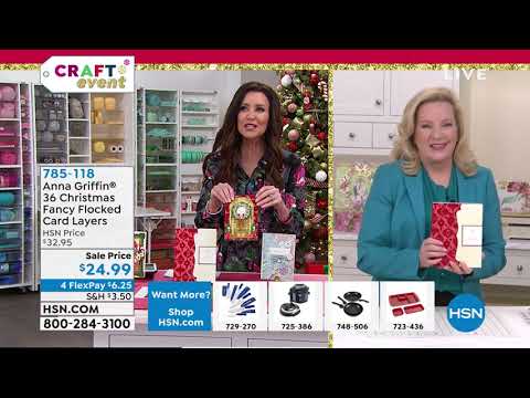 HSN | Anna Griffin Elegant Paper Crafting 11.09.2021 - 03 PM