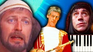 ALWAYS LOOK ON THE BRIGHT SIDE OF LIFE (Monty Python&#39;s Life of Brian) - Piano Tutorial