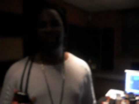 Gangstadam Mob In Tha Studio With GV A.K.A Tattoo Gilly Stunnin On Niggaz