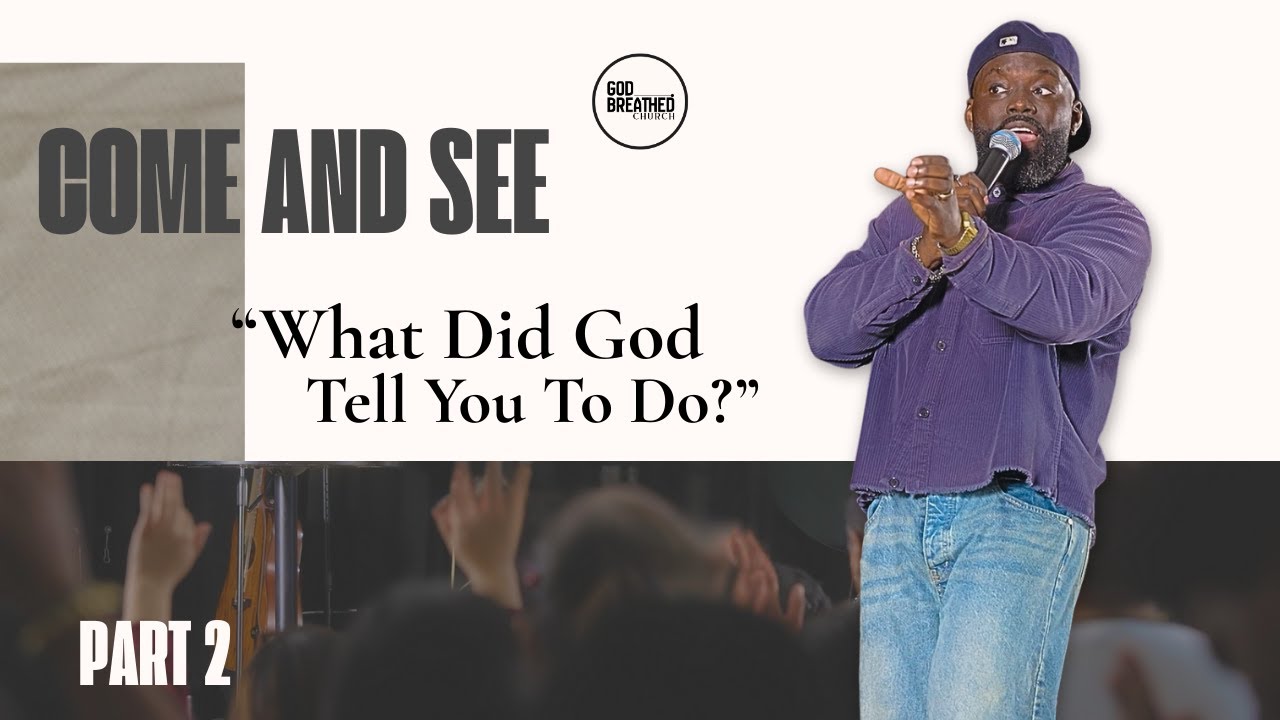 The Miracle Began With Obedience — sermon by Pastor Pierre Aristil at God-Breathed Church