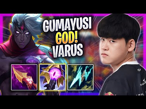 GUMAYUSI IS A GOD WITH VARUS! - T1 Gumayusi Plays Varus ADC vs Aphelios! | Season 2023