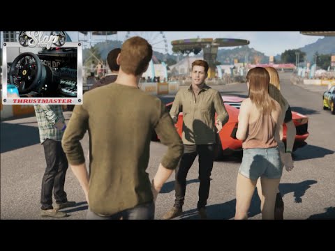 Forza Horizon 2 Lets Play Ep1 w/Thrustmaster Wheel Cam | SLAPTrain