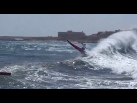 jumping kayak slow motion