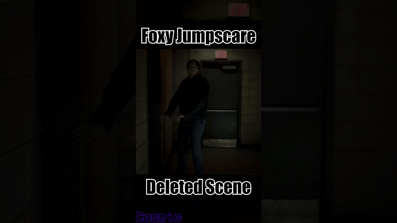 FNAF Movie | FOXY JUMPSCARE ALTERNATIVE (What If Foxy Ran?) - Fan Animation/Edit