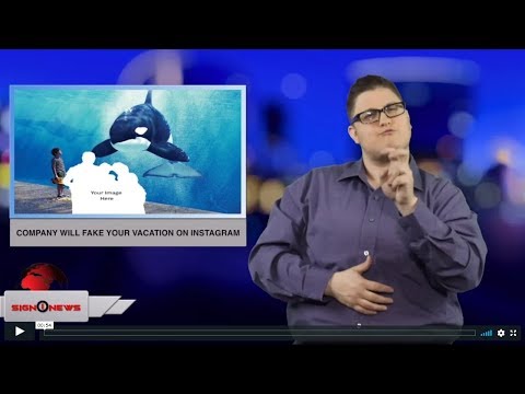 Company will fake your vacation on Instagram (ASL - 4.24.19)