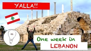 Yalla! - one week in Lebanon - Beirut, Chouf Mountains, Byblos, Tyre