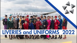 STAR ALLIANCE members 2022 ver. | LIVERIES and UNIFORMS