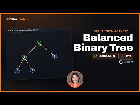 Balanced Binary Tree Leetcode 110 Tree Aggregation Tree Dp Java