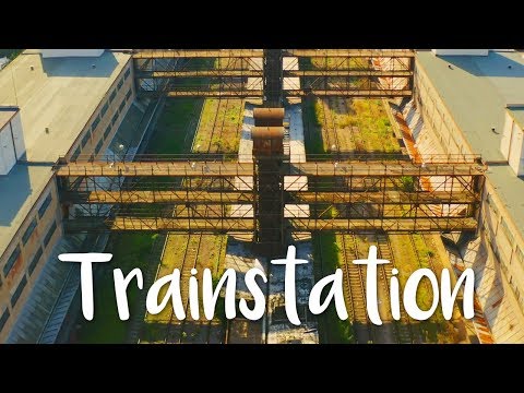 Abandoned train station in Prague
