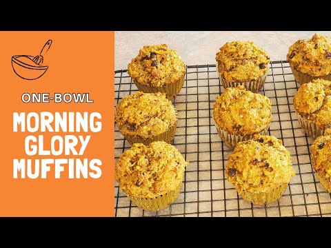 Easy One-Bowl Morning Glory Muffins | Perfect for Breakfast!