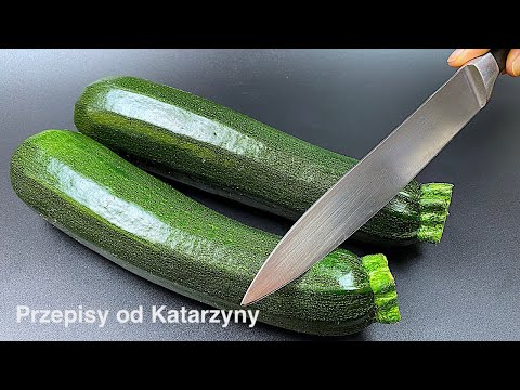 2 cukinie, 2 pomidory i obiad gotowy! Przepis w 10 minut! Szybki przepis!!