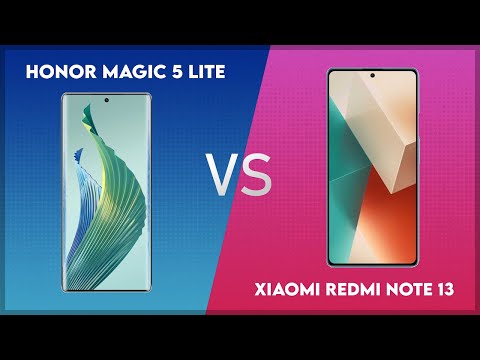 Honor Magic 5 Lite vs Xiaomi Redmi Note 13 Technical Comparison
