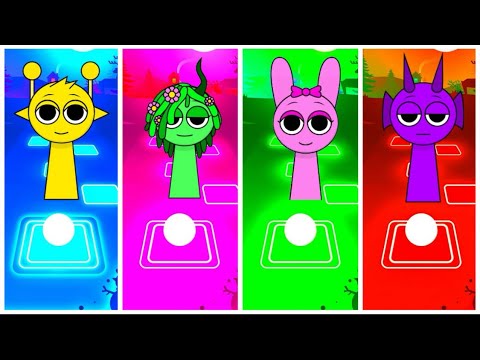 Incredibox Sprunki in Tiles Hop Edm Rush