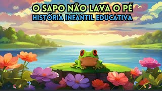 ?HISTÓRIA INFANTIL EDUCATIVA - O SAPO NÃO LAVA O PÉ - CANAL DO THEO STEVAN BRINQUEDOS E BRINCADEIRAS