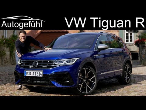 first-ever VW Tiguan R 320 hp FULL REVIEW with new torque vectoring Tiguan Facelift 2021  Autogefühl