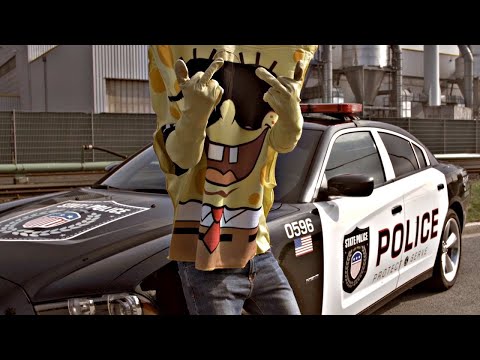 SpongeBOZZ - A.C.A.B. (official Video - Lyrics)