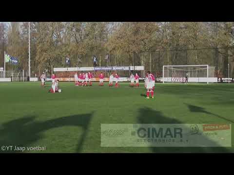 Doelpunt beker SV Geinoord JO13-1 - DOVO JO13-1