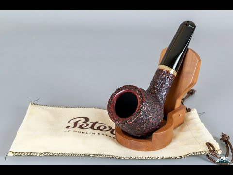 Peterson "Captain Pete" Rusticated Chubby Billiard P-Lip (107) 9mm