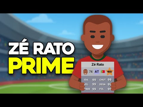 I spent 800 BUX to simulate Zé Rato PRIME's FULL CAREER on World Soccer Champs