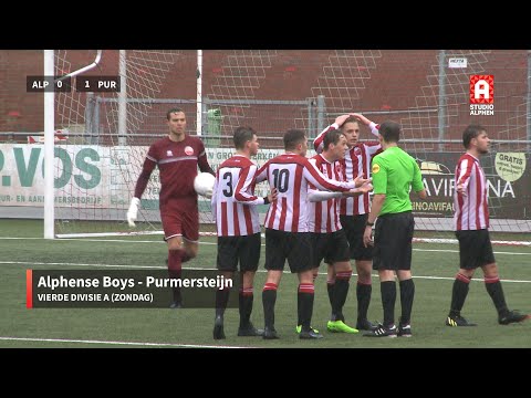 Samenvatting Alphense Boys - Purmersteijn (zondag 6 november)