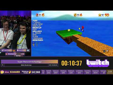 Super Mario 64 Archipelago [Ability Randomizer] by 360Chrism - #ESASummer24