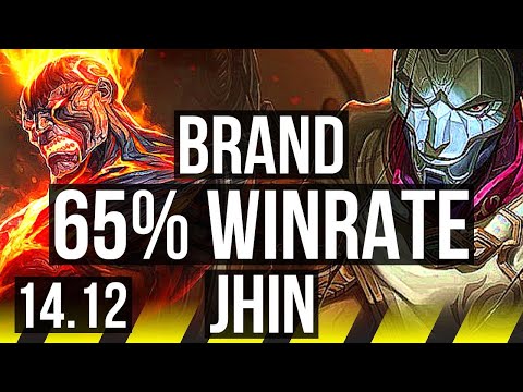 BRAND & Leona vs JHIN & Vel'Koz (ADC) | 65% winrate, 5/2/9 | EUW Master | 14.12