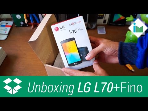 LG L70 + Fino – Unboxing en español