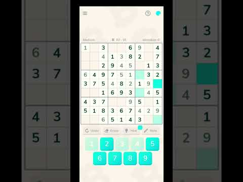 Sudoku Playing #Medium Level
