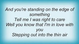 Aqualung - Thin Air Lyrics