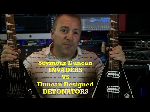 Seymour Duncan Invaders VS Duncan Designed Detonators
