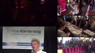 Online-Karrieretag 2013 in Hamburg. 2014 in München, Köln und Hamburg