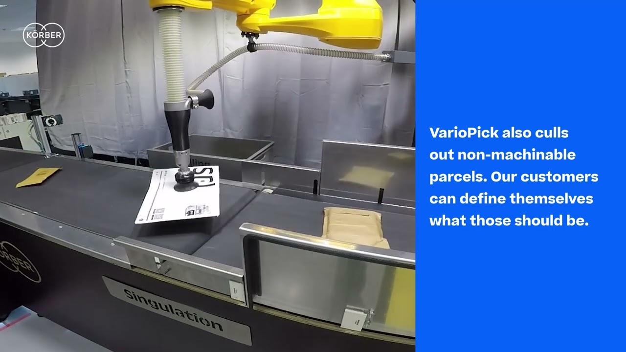Körber VarioPick: dynamic parcel picking