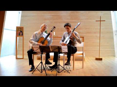 Carulli - 6 Petit duos op.34 no. 2 - Classical guitar duo Samuel Järvinen & Johannes Pulkkinen