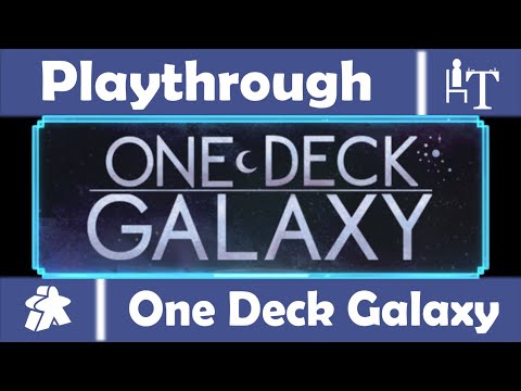 One Deck Galaxy Board Game - Solo Playthrough