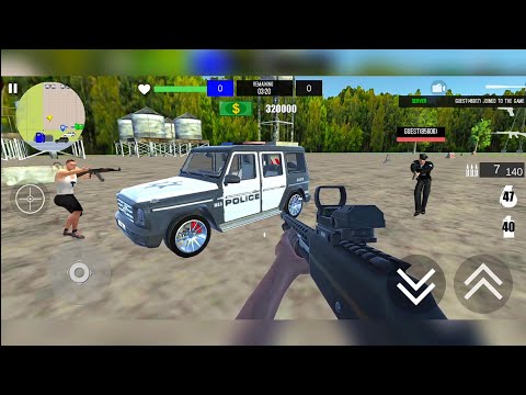 Luxury Police Car War - Police Vs Gangster 4x4 Offroad - Android Gameplay