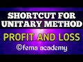 Profit And Loss Aptitude Shortcuts And Tricks Shortcut For Unitary Method Type 1
