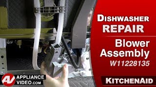 KitchenAid Dishwasher Will Not Dry - Blower Assembly Repair and Diagnostic