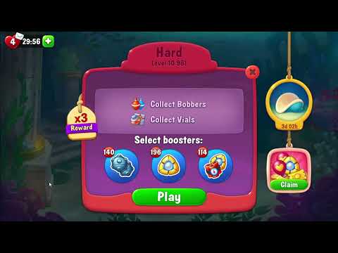 FISHDOM: 🐠🐬🦈 💥💥 Level 10981Hard level, 10982, 10983 💥💥 No Boosters 💣🧨 💥💥