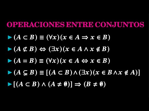 Teoría de Conjuntos: Lección 1 Conceptos Básicos.