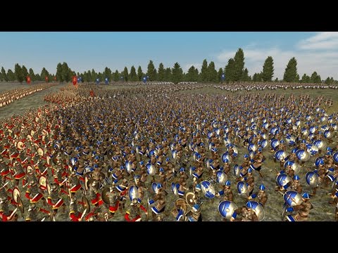 3000 ROMANS vs 6000 BARBARIANS - Total War: ROME