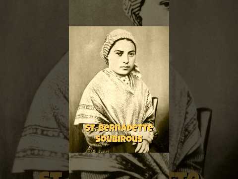St. Bernadette Soubirous #saintbernadette #ourladyoflourdes #lourdes #saint #storja #catholics