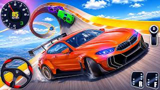 Super GT Car Stunt Superhero Driving - Impossible Car Mega Ramp Racing 3D - Android GamePlay