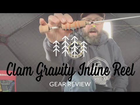 Clam Gravity Inline Reel Review | Ice Fishing Gear Review | Clam Fishing | E52