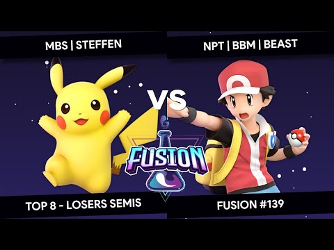 Fusion #139 - Steffen (Pikachu) vs Beast (Pokemon Trainer) - Top 8 - Losers Semis