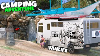 CAMPING ADVENTURE TRIP GAMIT ANG LOKBU CAMPER VAN sa GTA 5 (SOBRANG GANDA!) | SnoopX