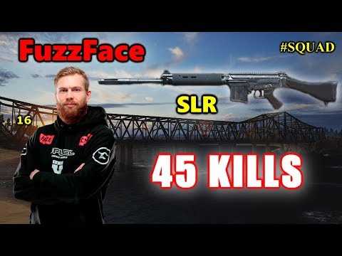 Faze FuzzFace, tweeday, premi & intenZ - 45 KILLS - SLR - SQUAD - PUBG