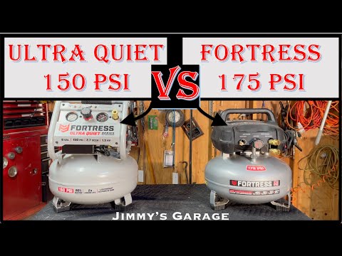 6-Gallon Fortress Showdown! Ultra-Quiet 150 VS Fortress 175PSI