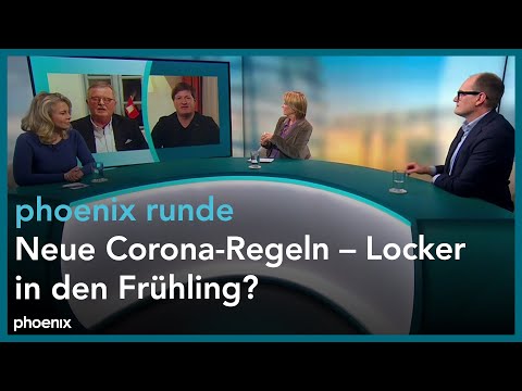 phoenix runde: Neue Corona-Regeln - Locker in den Frühling? vom 16.02.22